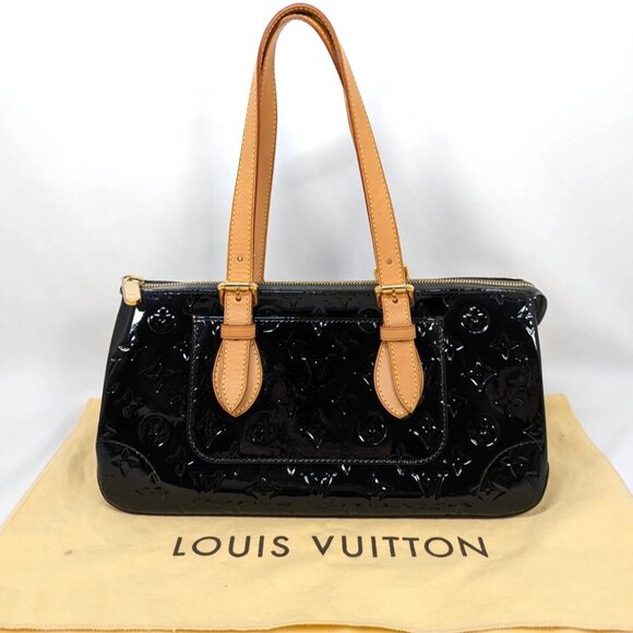 ❤️Authentic LOUIS VUITTONRosewood Avenue Patent Leather Monogram Vernis❤️